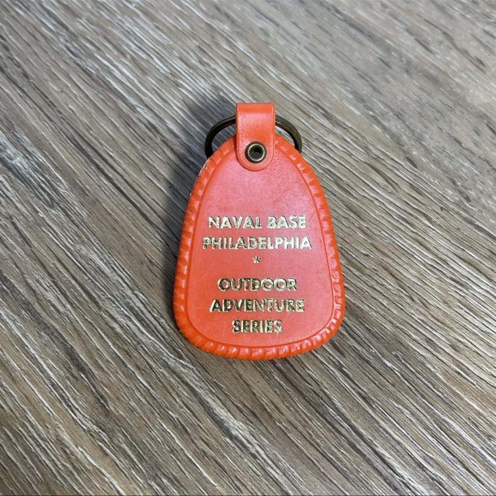Naval Base Philadelphia Keychain Outdoor Adventure Series